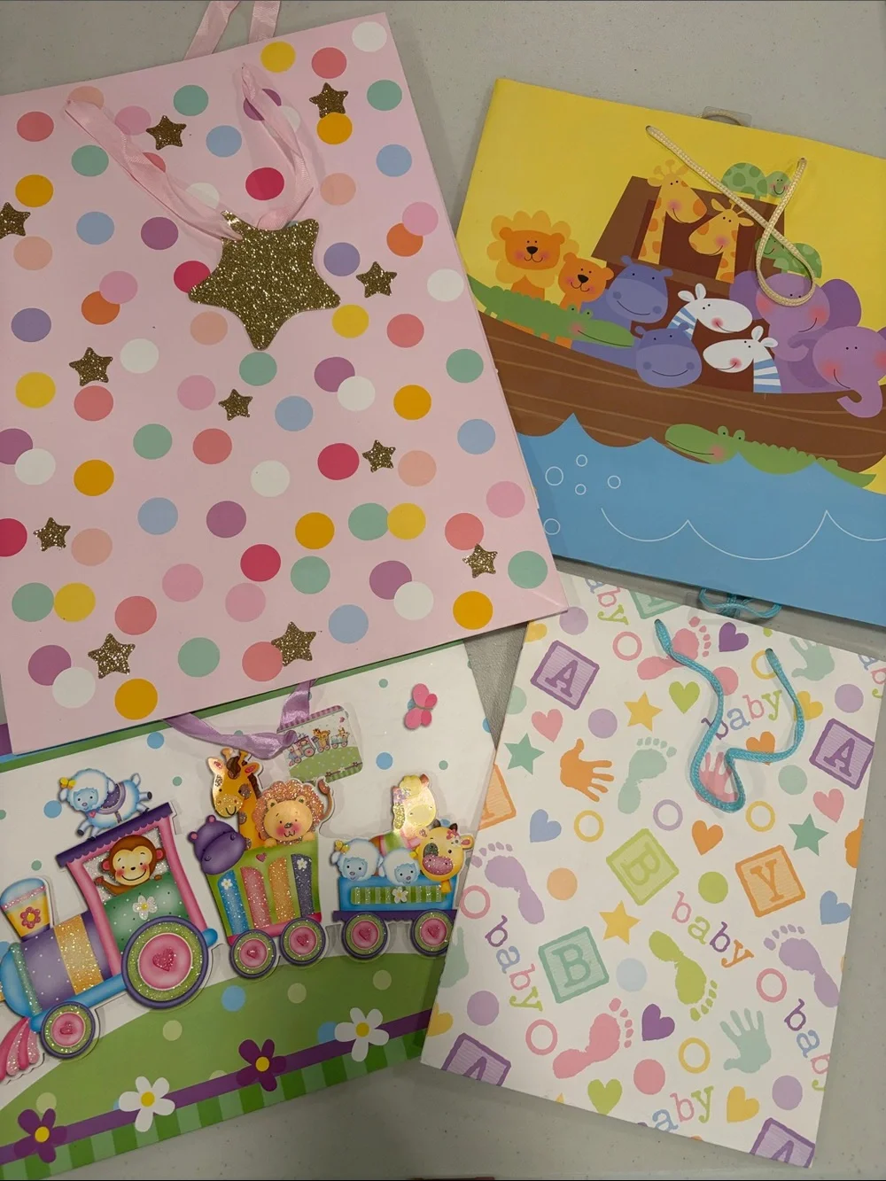 4 Baby Gift Bags